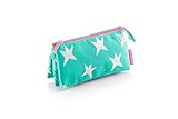 Medidas: 210 x 110 x 35 mm Agatha Ruiz de la Prada 18880 - Estuche Triple Poliéster con Goma Elástica, Cierre Cremallera, Estrellas