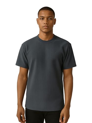 Image of Dollar Club Men's Cotton Round Neck Solid T-Shirt