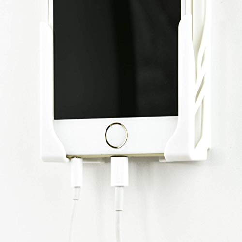 Dockem Koala Wall Mount 2.0 For Iphones, Samsungs & Most Phones: Damage-Free Universal Dock For Iphone 12, Pro, Pro Max, Mini; 11, Pro, Pro Max; Se 2, Xs, Max, Xr, X, 8, 8+, Galaxy S21S & More [White] #TOP7