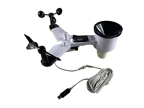 Station météo RS485 Wh65LP avec câble 10m : appareil de mesure météo et température extérieure
