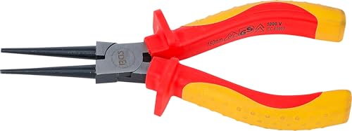BGS 35886 | Alicates de bocas redondas VDE | 160 mm