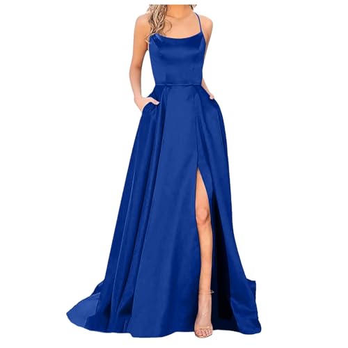 Robe de demoiselle d'honneur longue princesse pour grand mariage