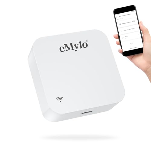eMylo 5.0 Bluetooth&3.0 ZigBee Gateway con función de mando a distancia por infrarrojos Gateway de control remoto inteligente Bluetooth ZigBee WiFi Hub para la automatización del hogar