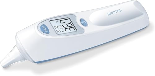 Sanitas SFT 53 Ohrthermometer (Mit auswechselbarer Schutzkappe)