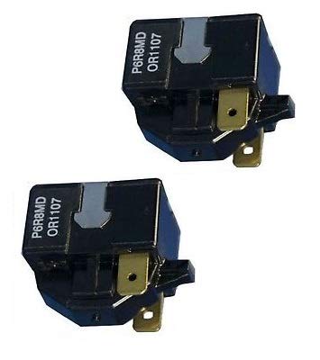 New (2 Pack) Compatible with 6748C0004D 6748C-0004D Refrigerator Start Relay P6R8MD 6749C-0014E fits All Models in Description