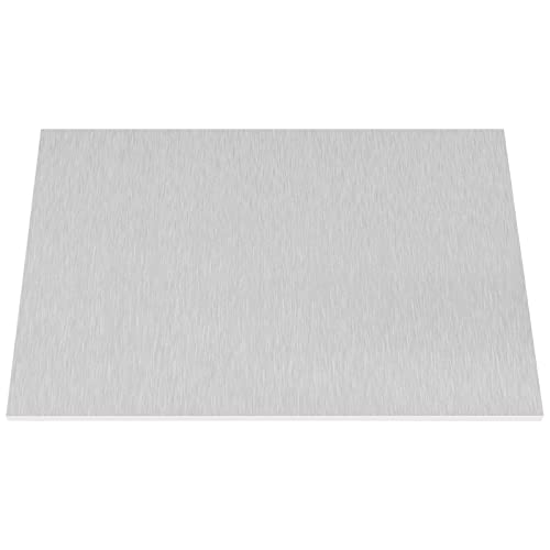 Lswteiz CEEDA-METALS-1PCS-SILVER-230412 6061 T651 Aluminum Sheet Metal 12 X 16 X 1/4 (6Mm) Inch Thick Flat Plain Aluminum Plate Covered thumb #3