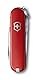 Victorinox Schweizer Taschenmesser, Klein, Classic SD, Multitool, Swiss Army Knife, Geschenk, 7 Funktionen, Klinge, Nagelfeile, Rot