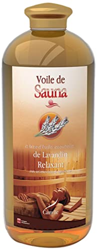 Camylle - Sauna Fragrance Lavender - Fragrances based on Pure and Natural Essential Oils for Sauna - Relaxing with fresh soothing aromas - 1000ml