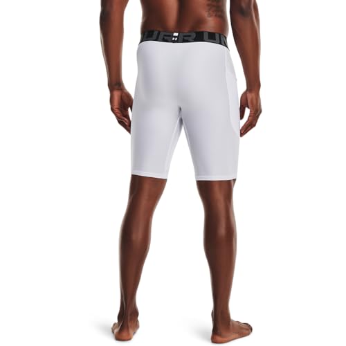 Image of Under Armour Men's Polyester Blend HeatGear Armour Long Shorts