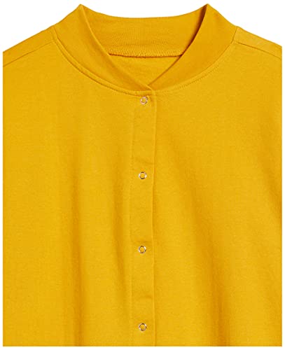 Image of AmeriMark Women Fleece Snap Button Cardigan Sweatshirt Coat - Ladies Soft Lightweight Warm Long Sleeve Jacket with Pockets