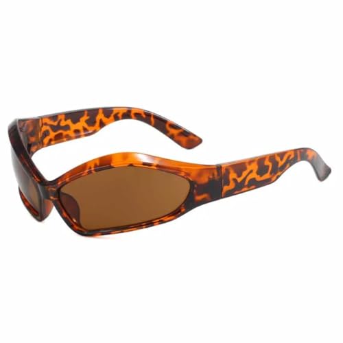 Lunettes de soleil ovales style hip-hop parfaites pour vos festivals de l'été