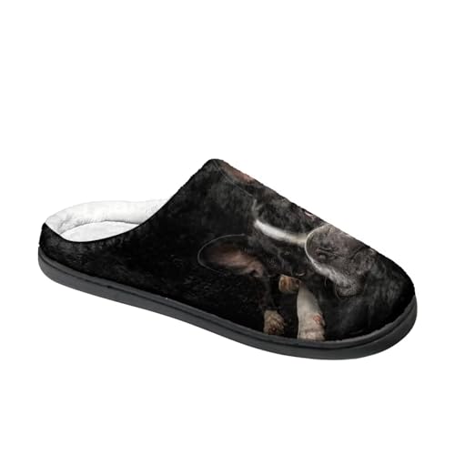 Lotusorchid House Slippers for Woman, Memory Foam Home Slipper Warm Soft Scuff Slipper Slip On Clog Slipper Indoor Outdoor House Shoes3