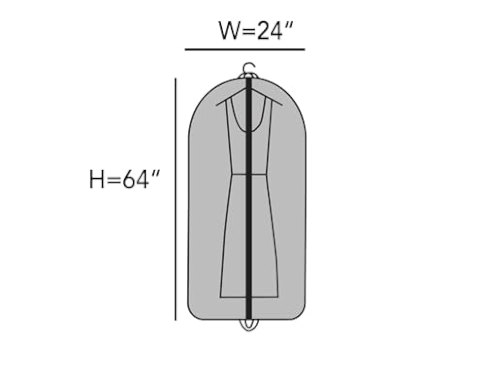 Gown Garment Bag - Year Around Protection
