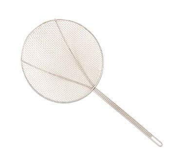Browne Foodservice Nickel-Plated Square Mesh Skimmer 12 Inch Bowl
