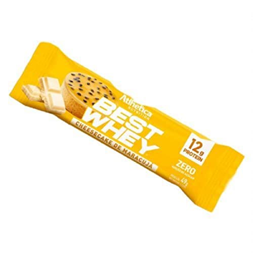 Atlhetica Nutrition Best Whey® Bar 12G Protein Cheesecake De Maracujá