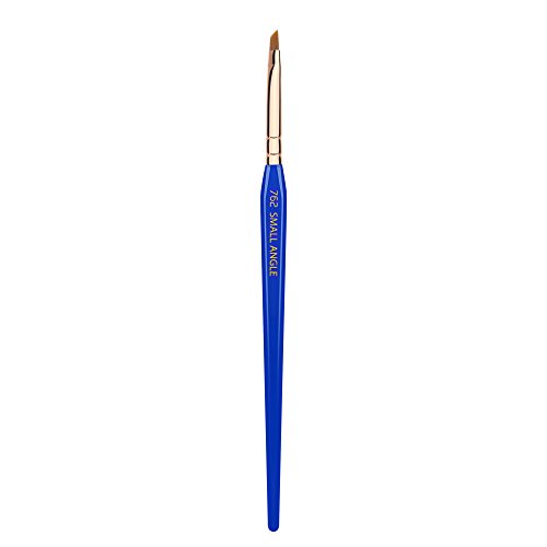 Bdellium Tools Professional Makeup Brush - Golden Triangle 762 Small Angle - With All Vegan and Soft Synthetic Fibers, For Shaping & Filling Eyebrows (Blue, 1pc) Bdellium Tools Professional Makeup Brush - Golden Triangle 762 Small Angle - With All Vegan and Soft Synthetic Fibers, For Shaping & Filling Eyebrows (Blue, 1pc)