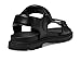 Coach Women's Brynn Sandal Platform, Black Leather, 7