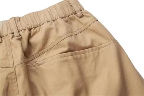 Men's Loose Wide Leg Pants Cargo Color Work Casual Curved Knife Pant4