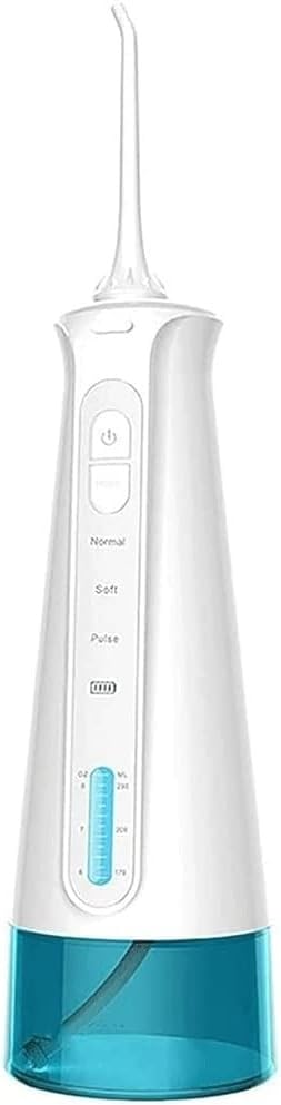 Portable Tankless Water Dental Flosser Rechargeable Waterproof 6 Modes High-Frequency Pulsation Dental Oral Irrigator for Home Travel Braces