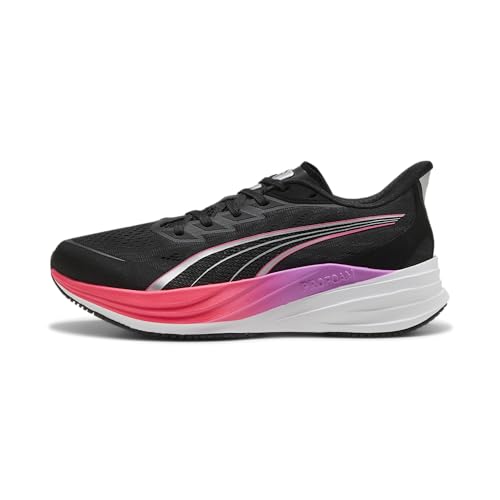 PUMA Darter Pro 2 - Tenis Unisex para Correr, Color Negro-Rosa Puro-orquídea eléctrica, Talla 6.5 de Reino Unido, Puma Black Pure Pink Electric Orchid, 40 EU