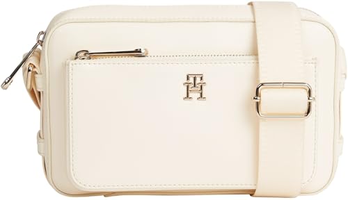 Tommy Hilfiger Damen Umhängetasche Camera Bag Mittelgroß, Weiß (Calico), Einheitsgröße – Ansicht 1