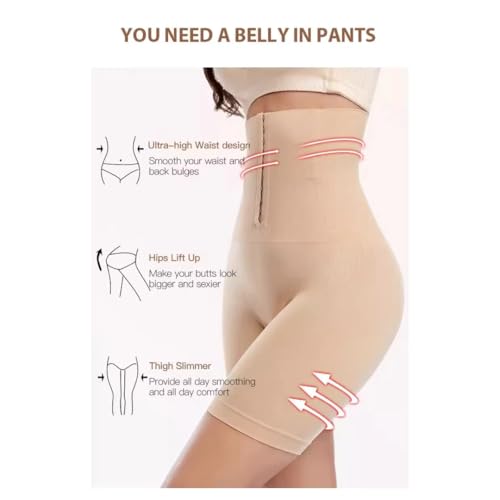 Image of Corset Shapewear for Women Tummy Tucker Belly Fat | High Waist Body Shaper with Hook & Eye Closure for Tummy Control | Shape Wear for Saree Bodycon Dress Waist Trainer