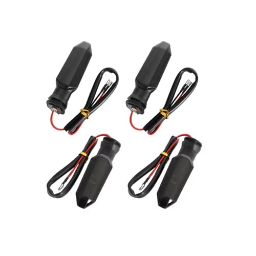 Clignotant Moto Honda CB500X CB500F CBR600RR - Kit 4 Pièces Fumé 8mm