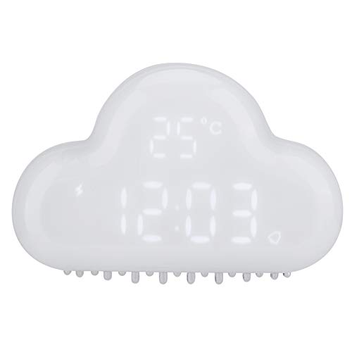 Reloj digital de nube para controlar temperatura y programar alarmas 4