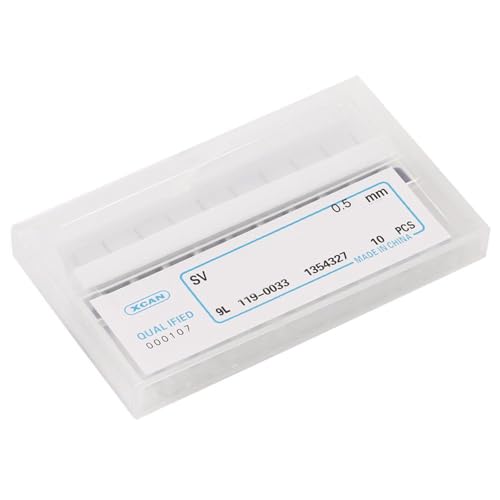 PCB Bohrer Set, 10 Stück 0,1mm 0,2mm 0,3mm 0,4mm 0,5mm 0,7mm 1,2mm 1,3mm 1,4mm PCB Micro Spiralbohrer Metallbohrer Wolframstahl Spiralbohrer Satz für Leiterplatten Schmuck CNC Gravur 3D Drucker