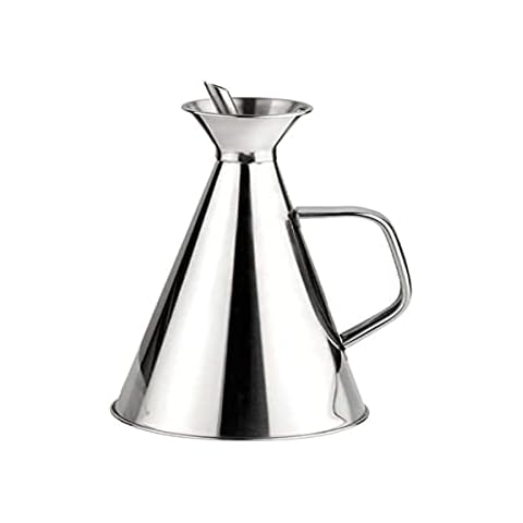 VIER Ölflasche tropffrei, Edelstahl, Fassungsvermögen 1/4 l, 0,25 l Cover
