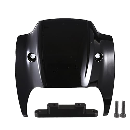 Masque Avant Noir pour Moto Harley Muscle 2002-2017 Cache pour Phare