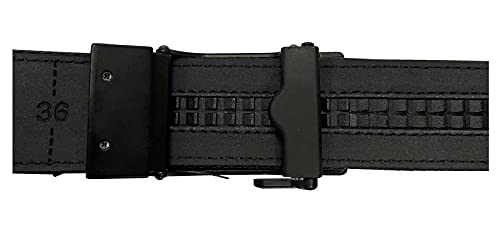 Harley-Davidson Men's Bikers Ratchet Nylon Webbing & Leather Belt - Black3