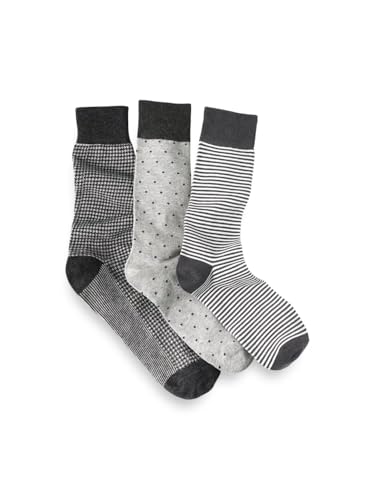 Paul Fredrick Men's 3 Pack Cotton Blend Sock