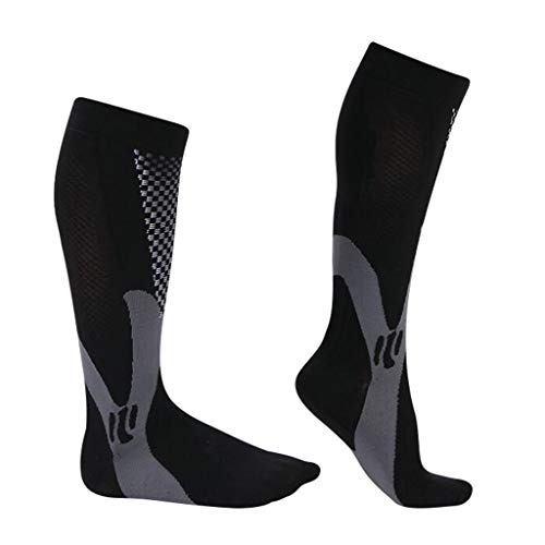 yotijar 5 Pares de Meias de Compressão Atlética Masculina E Feminina Meias para Fascite Plantar