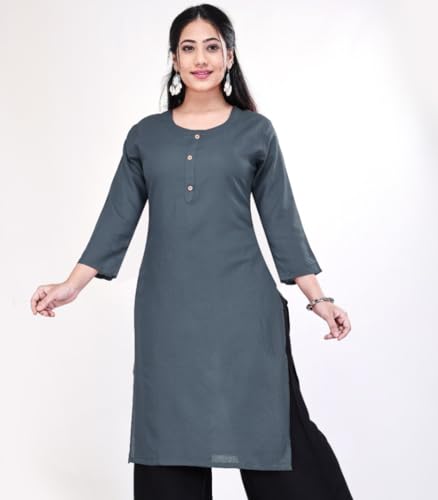 Image of Women Rayon Regular Kurti