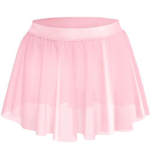 DRHOM Men's Sissy Skirt Mesh Sheer Pleated Ruffle Micro Mini Skirt Club Party Crossdress Underwear