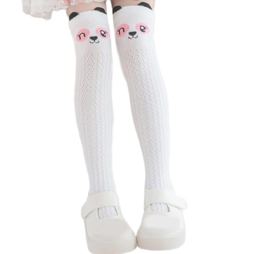 1 Pair Kids Knee Length Socks Cotton Stockings Breathable Leg Calf Socks Without Restraint for Everyday Comfort and Fun