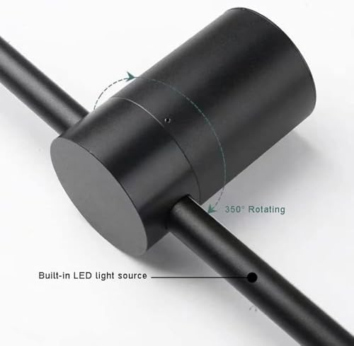 Image of HDC Modern Linear LED Wall Light 600mm for Bedroom & Living Room | Wall Mounted Long Strip Acrylic Wall Lamp | Decorative Warm White LED Wall Sconce for Hall, Aisle & Staircase
