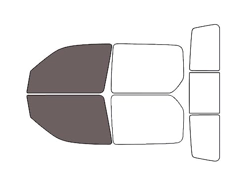 Rvinyl Window Tint Kit Compatible with Honda Ridgeline 2006-2014 - Front Precut Kit - 35%