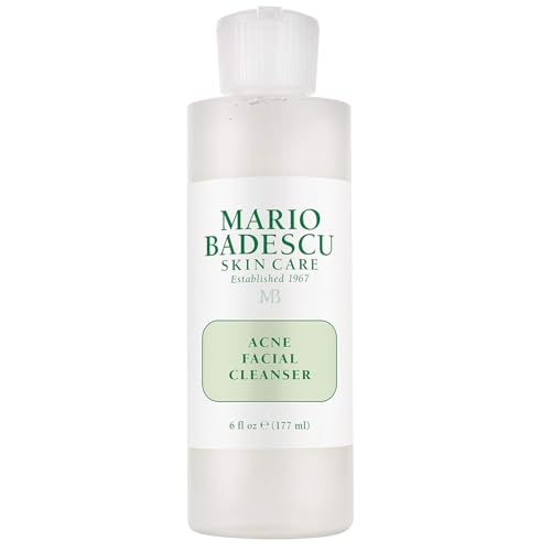 Image of Mario Badescu Anti Acne Serum for Combination & Oily Skin | Clarifying Gel-Serum that Tackles Clogged Pores | Formulated with Salicylic Acid and Glycerin