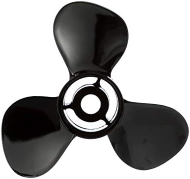 Quicksilver Black Diamond 3-Blade Aluminum Propeller, 14 dia x 23 pitch, Right Hand