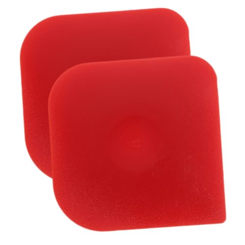 OFFSCH Dish Scraper Cake Scraper Smoother 2pcs Butter Cutter for Baking Lattice Cutter Pastry Tool Pan Scrubbers