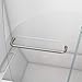 DreamLine Aqua 48 in. W x 58 in. H Frameless Hinged Tub Door in Brushed Nickel, SHDR-3148586-04