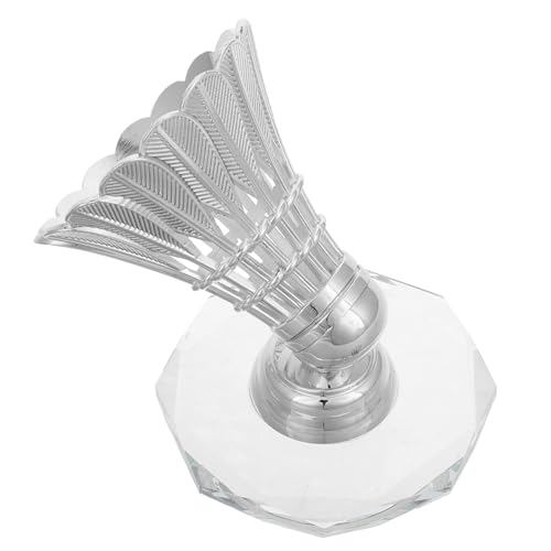 Figurine de badminton en argent Cabilock pour decoration de tableau de bord