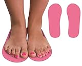 30 Pairs (60Feets) Spray Tan Feet Pads Disposable & Economic FOAM Feet pads for Spray tanning,Use in Tanning booth,Sunless Tanning at Home or Beauty Salon-Non Slip-Comfortable-Hygienic-Ultra Bronzing