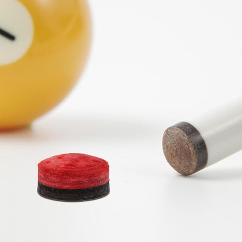 Fancyes Ponta de taco de bilhar, ponta de taco de sinuca para jogadores de bilhar, jogo interno port