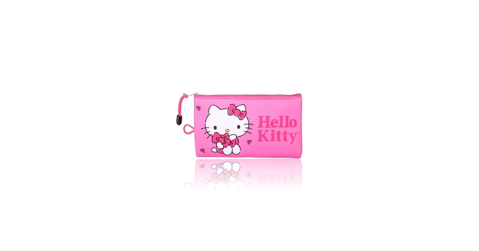 【新品未使用】beautiful people × HELLOW KITTY Amazon.com: Hello Kitty Makeup Bag Official License, Pink