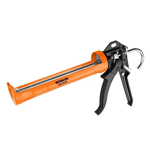 ebuyerfix Wokin Pistolet à calfeutrer industriel robuste en silicone pour mastic de colle acrylique