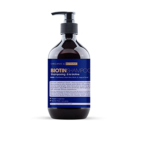 Organic & Botanic Biotin Shampoo 500ml Cover