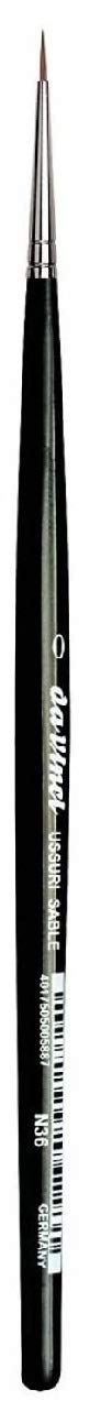 Da Vinci 3-Piece kolinsky-rotmarder Paintbrush Set 0,0/2,0/3